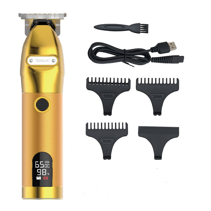 Haarschneider für Herren, professioneller Haarschneider, kabelloser Bartschneider, wiederaufladbarer, leiser, wasserdichter Präzisionsrasierer,