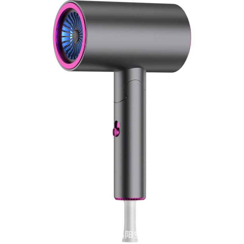 Haartrockner Leiser Föhn, Klappbar Reisefön, Haarföhn Klein Tragbar, Faltbarer Hair Dryer, Ionen Geräuscharmer Haartrockner mit Abnehmbarer