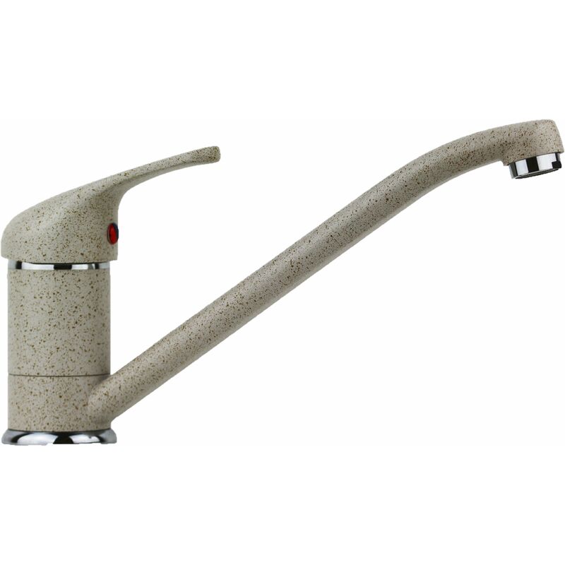 Crolla - Haferfarbener Küchenmixer mit drehbarem Auslauf i 1070.98 Granit Hafer