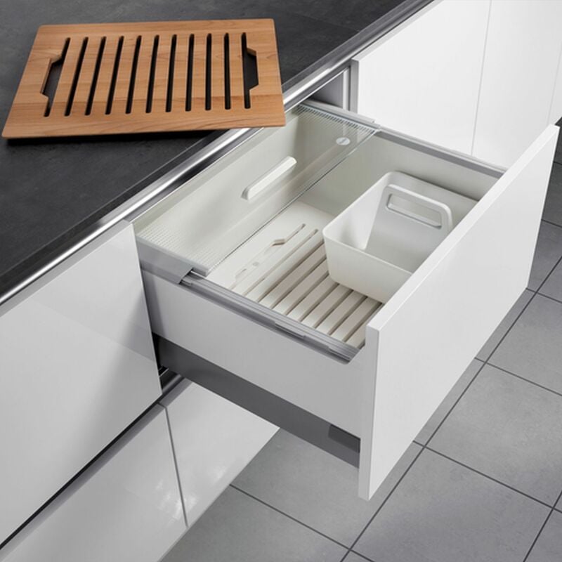 Hailo - Pantry Box Brotkasten, Obst-Gemüse Schublade, Schrank ab 60cm