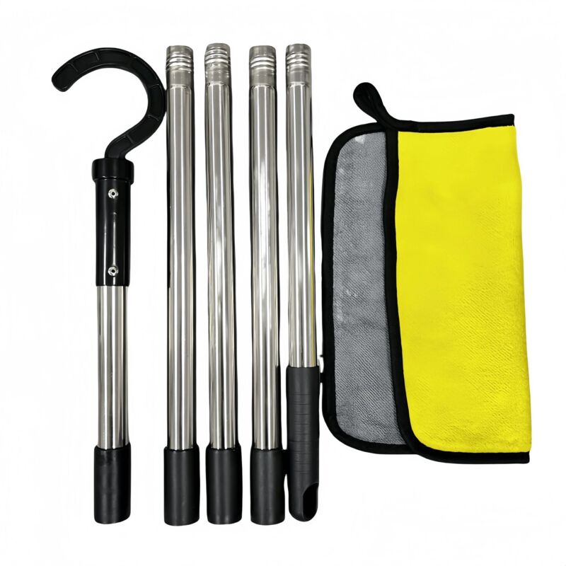 Gabrielle - Haken für Poolroboter mit Teleskopstange, Teleskopstange mit Poolhaken 180 cm, Haken für Stangen, Poolreinigungszubehör, generische Haken