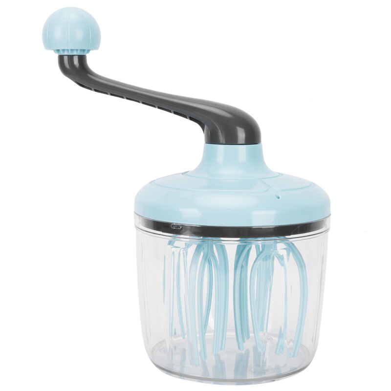 Halbautomatischer Handmixer für Sahne, Milch und Eier – Grünes Küchenaccessoire