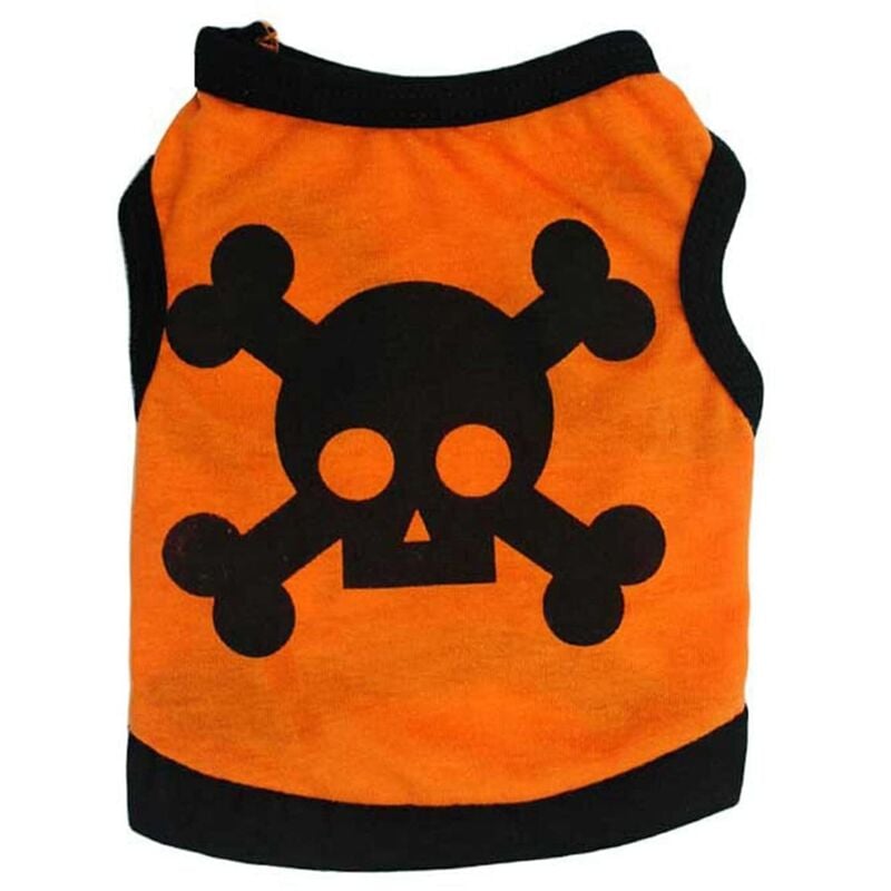 Halloween-Kostüme für Hunde, Skelett-Kostüme für Hunde, Kostüme für Katzen, Halloween-Kostüme für Haustiere, geeignet für kleine Hunde und Katzen,
