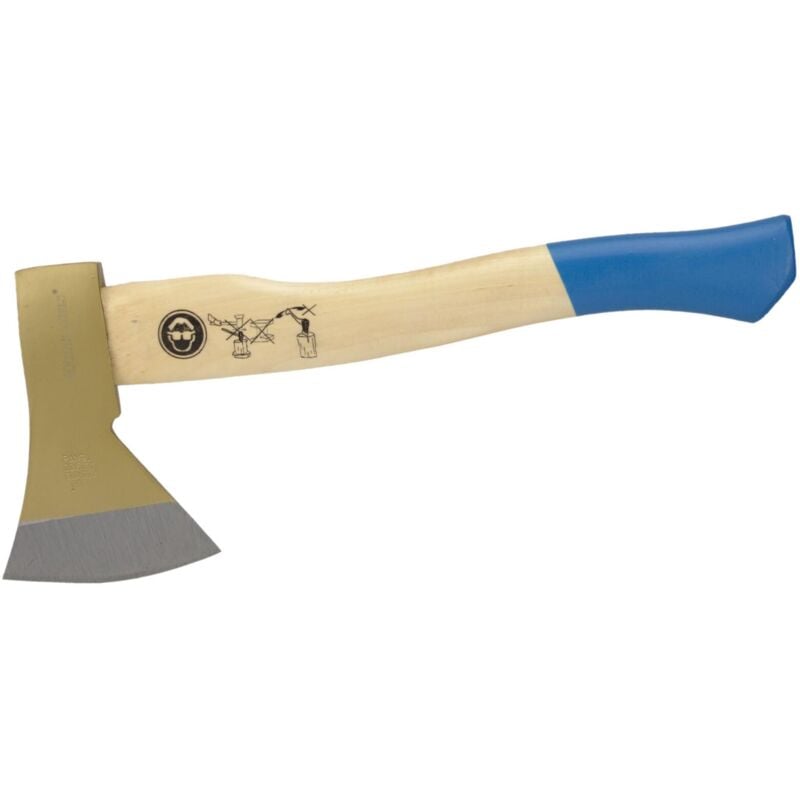 Handbeil Spaltbeil Axt 600g mit Hartholzstiel Beilchen