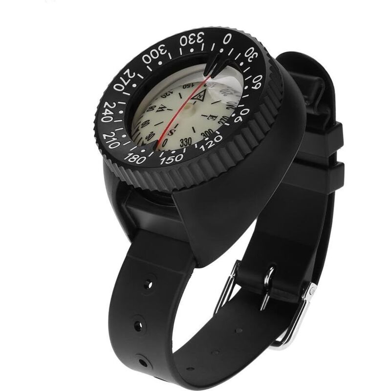 Handgelenkkompass, Taucheruhr, wasserdichter Kompass, Outdoor-Armband, tragbarer Kompass, professioneller hochpräziser Kompass, Tauchen, Wandern,