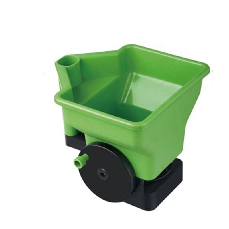 Handheld-Düngerstreuer – Gleichmäßiger Rasen- und Gartenstreuer für Grassamen, Dünger und Streusalz – 3 Liter Fassungsvermögen