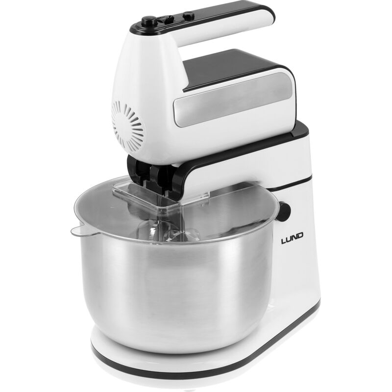 Handmixer mit Edelstahl-Rührschüssel, 500W, 2-in-1 Funktion