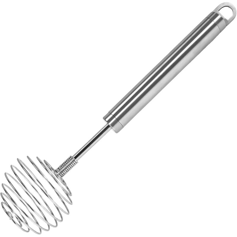 Handmixer mit Federmechanismus und Edelstahlgriff – Mini-Handmixer – Küchenmixer