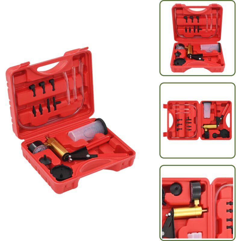 Bremsentlüftungs- und Vakuumpumpensatz - Vakuumpumpe - Bremsentlüftung - Werkstattwerkzeug - Bremsenservice - Autoreparatur