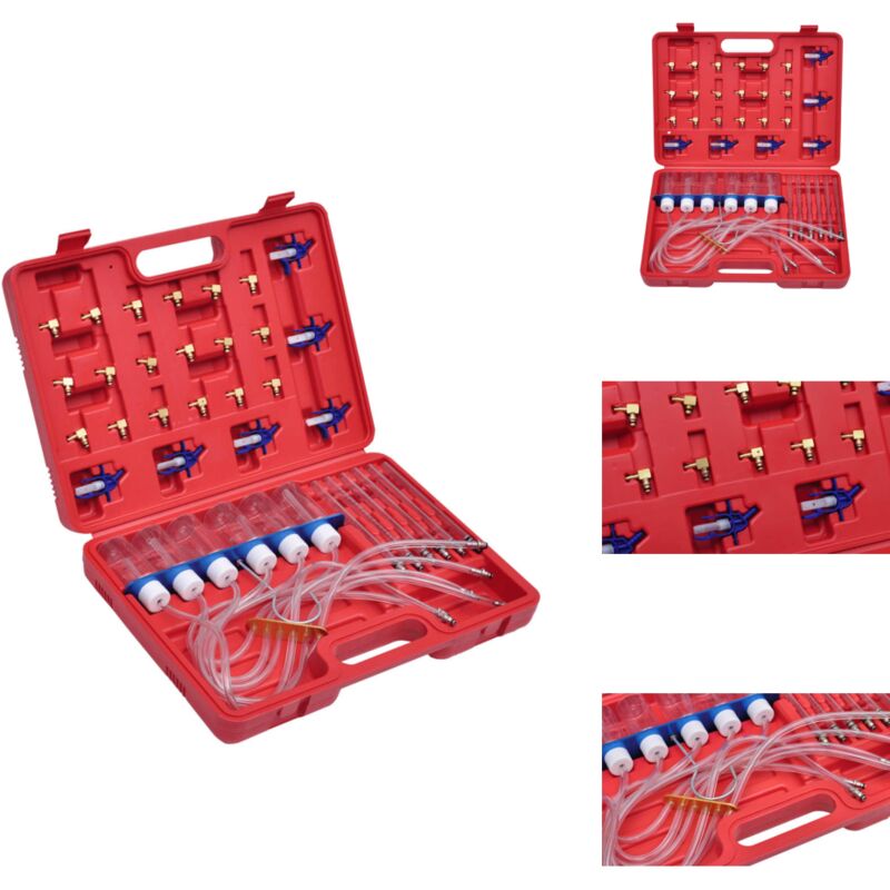 Vidaxl - Diesel-Durchflussmesser und Adaptersatz - Diesel-Durchflussmesser - Kraftstoffeinspritzung - Diagnosewerkzeug - Injektorprüfung