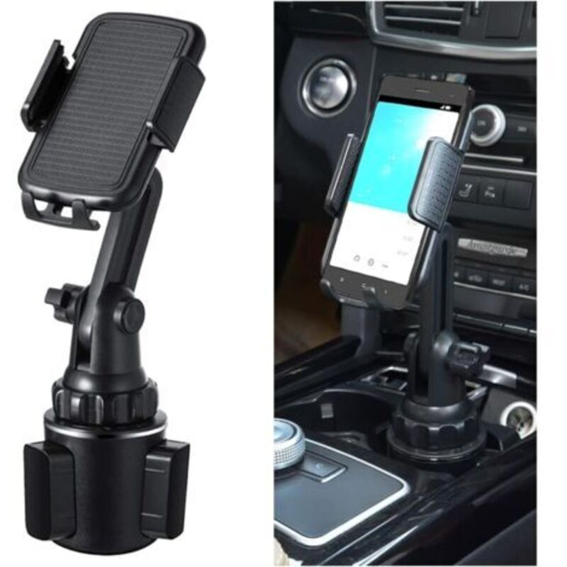 Handy-Becherhalterung, universelle, winkelverstellbare Smartphone-Halterung, universelle, um 360° drehbare Becherhalterung, Smartphone-Halterung,