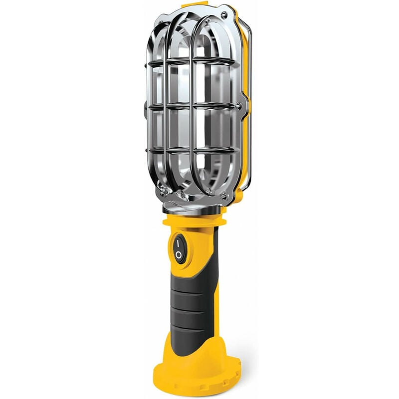 Handy Bright Lampe - VENTEO - 2 in 1 LED-Lampe 500 Lumen - Tragbare, batteriebetriebene Lampe mit Magnetfuß - Ideal für