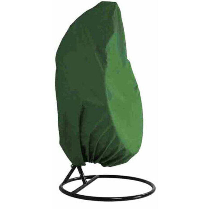 Hängekorbsessel-Abdeckung, Hängesessel-Schutzhülle, Schutzhülle für Hängesessel, Winddicht, UV-Schutz, Robustes Oxford-Gewebe 190x115cm (Grün)