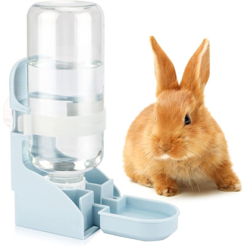 Hängender 500-ml-Wasserspender für Kaninchen und Meerschweinchen, automatische Tränke für Frettchen und Igel