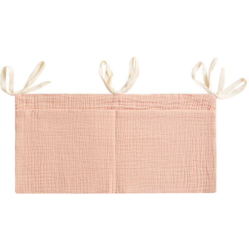 Hängender Windelaufbewahrungsbeutel (Rosa), Hängende Aufbewahrung für Kinderbetten, Babybett-Organizer, Hängender Babybett-Organizer,