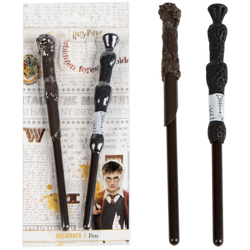Harry Potter Stifte-Set 2x Kugelschreiber mit Harry Potter Motiven