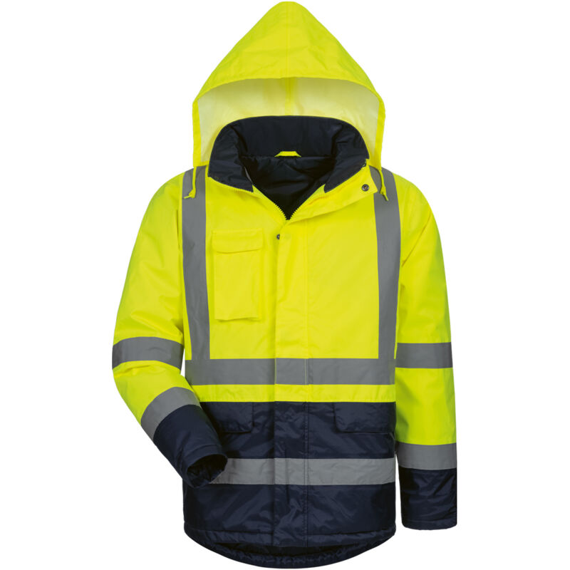 HARRY Warnschutz-Parka Gelb/Marine Größe L(54/56)