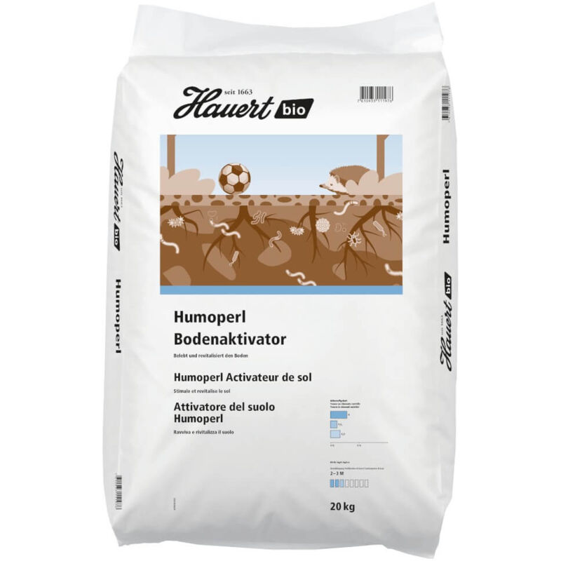 Bio Humoperl Bodenaktivator 20 kg Dünger Humus - Hauert