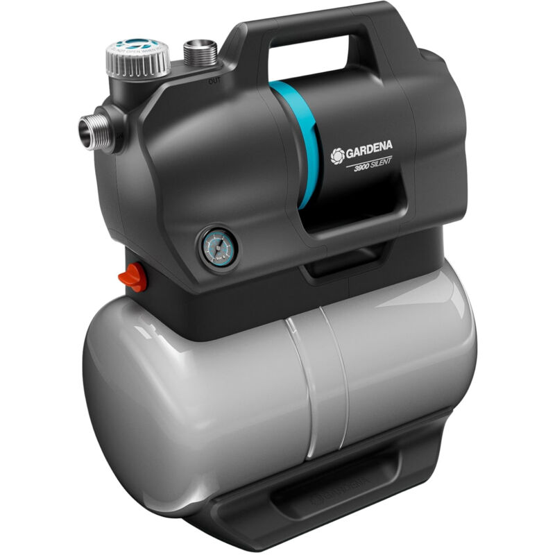 Gardena 09066-20 Hauswasserwerk 3900 Silent 21l Wasserspeicher integr. Filter