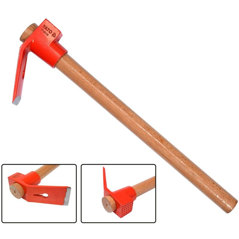 Bricoline - Hebelstange Nagelabzieher Maurerhammer Axthammer Flachdexel Beil Holz Axt Hammer
