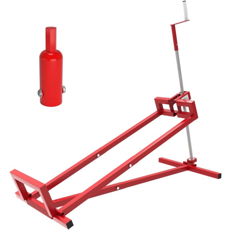 Hebevorrichtung Aufsitzmäher bis 250 kg inkl. Adapter, Heber für Rasentraktor bis 35° Neigung