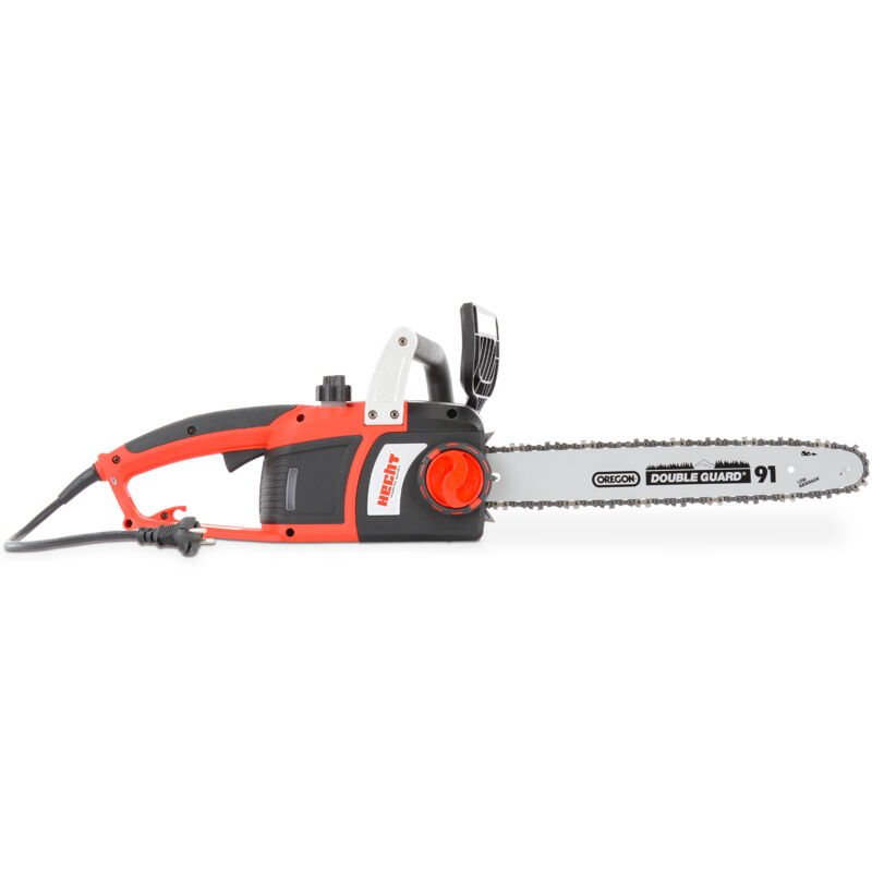 Hecht - 2416 qt Elektro Kettensäge Schnellspanner Motorsäge Säge Oregon Schwert