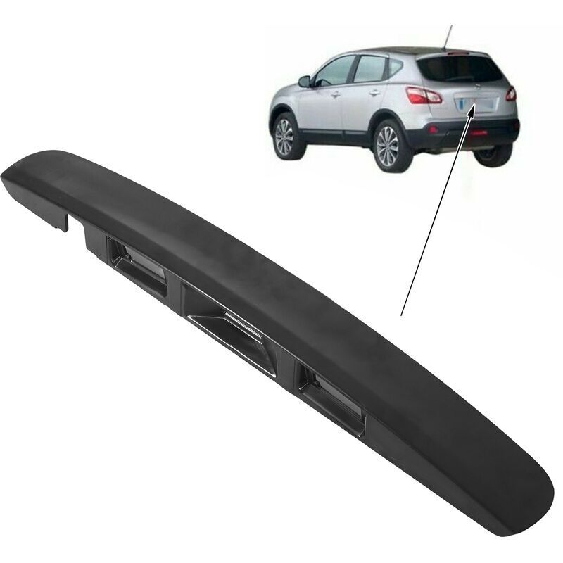 Heckklappengriff kein I-Key 90812JD20H Ersatz Wasserdichter Langlebiger Außenhecktürgriff Autoteile Passend für Qashqai J10 JJ10 2007–2013
