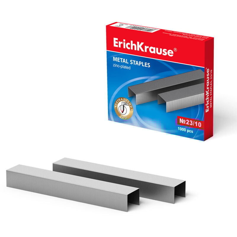 Heftklammern Marke ERICHKRAUSE Modell Erichkrause Heftklammern 23/10-1000 Heftklammern - Hohe Qualität und verbesserte Widerstandsfähigkeit