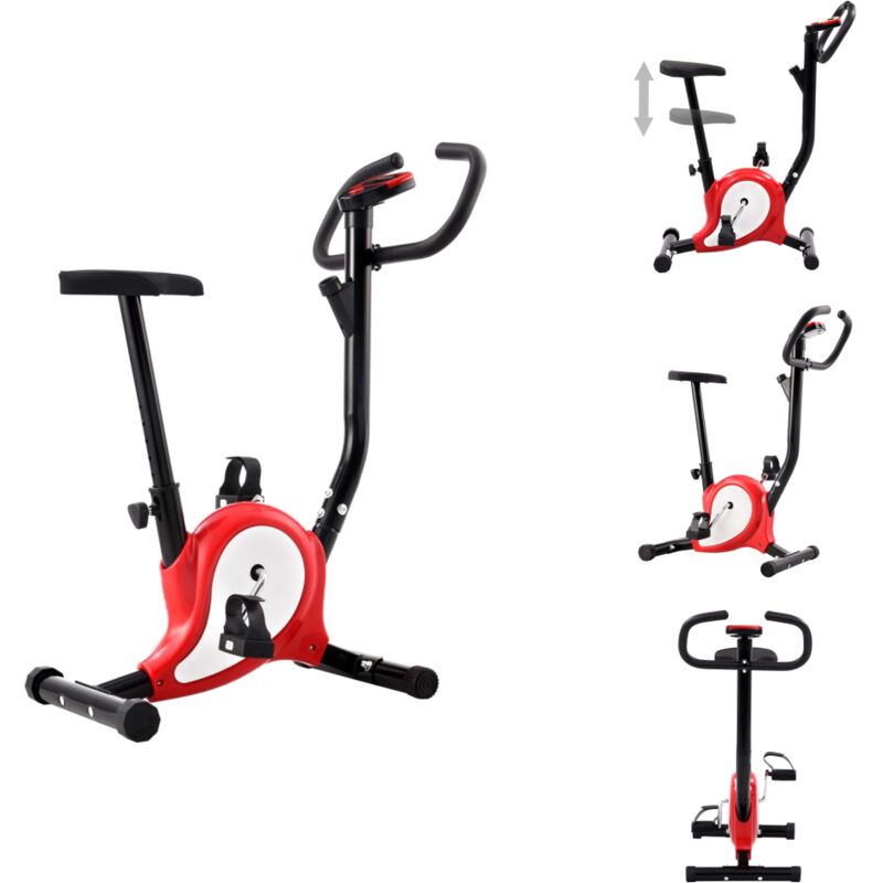 Vidaxl - Heimtrainer - Living Heimtrainer mit Riemenantrieb Rot - Rot