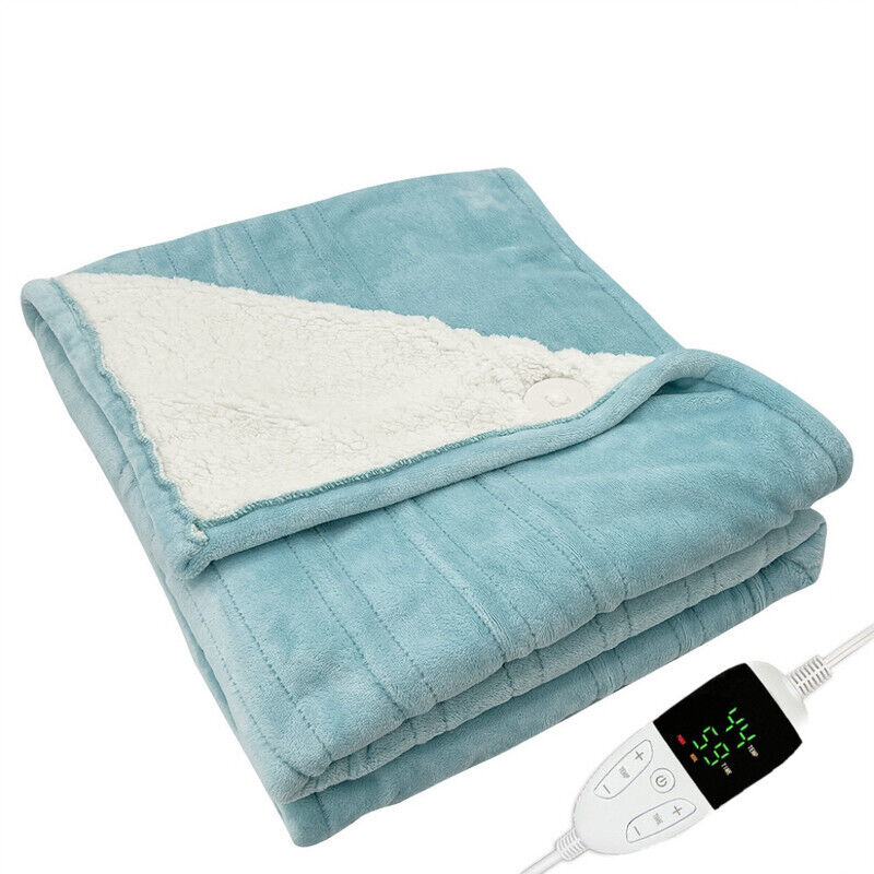 Heizdecke, Wärmedecke für den Körper, elektrische Flanelldecke, 6 Heizstufen, geeignet für Betten und Sofas, maschinenwaschbar