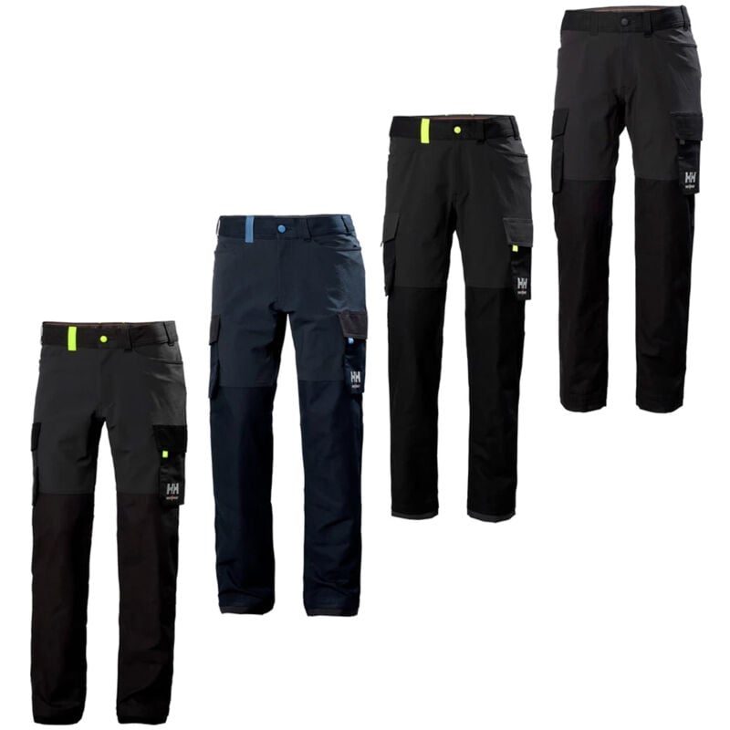 Helly Hansen - Oxford 4X Cargo-Arbeitshose - 56 (eu) - Schwarz / grau