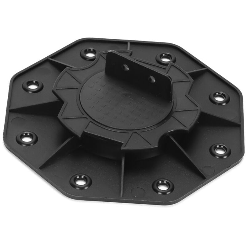 Swanew Stelzlager 10 Stück höhenverstellbar 18MM-30MM für Terrassendielen aussen Kunststoff Stellfuss Terrasse Alu & Holz Terrassenlager verstellbar