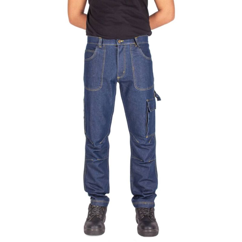 HERREN ARBEITSHOSE, Arbeitshose, Jeans, Cargohose, M, Bundweite 84 cm, FIRI