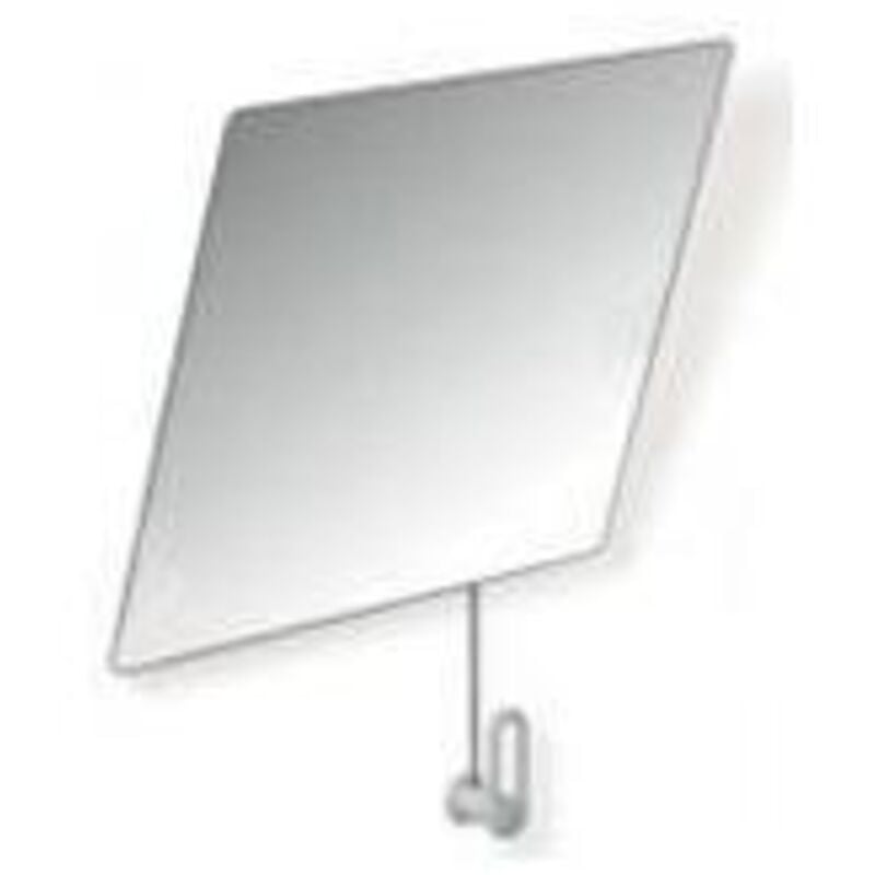 HEWI Kippspiegel Ser 801 m. Seiluml., B:600mm H:540mm reinweiß
