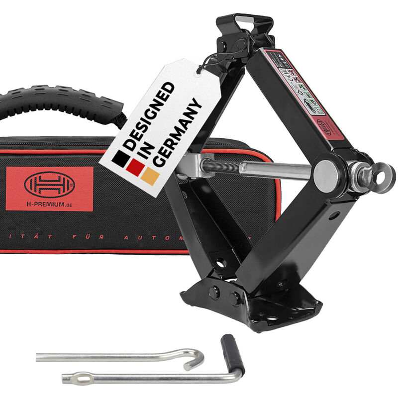 HEYNER OEM Wagenheber 1200 kg (Made in EU) passend für BMW 2er, X1 / Mini Cooper Clubman/Countryman F54 F60 (2017-2022), BMW 2er F45 F46, X1 F48, X2