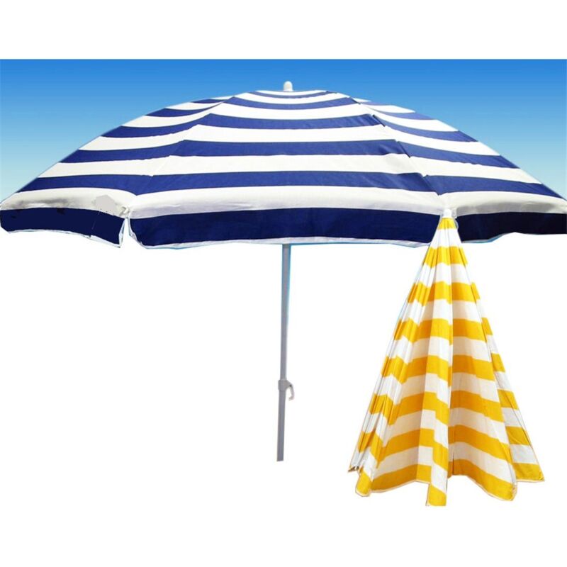 Hié-Bambus-Sonnenschirm, lackiert mit weißem Epoxidharz, 2,00 m, 8 Rippen, 22–25 mm Durchmesser, Modell B004