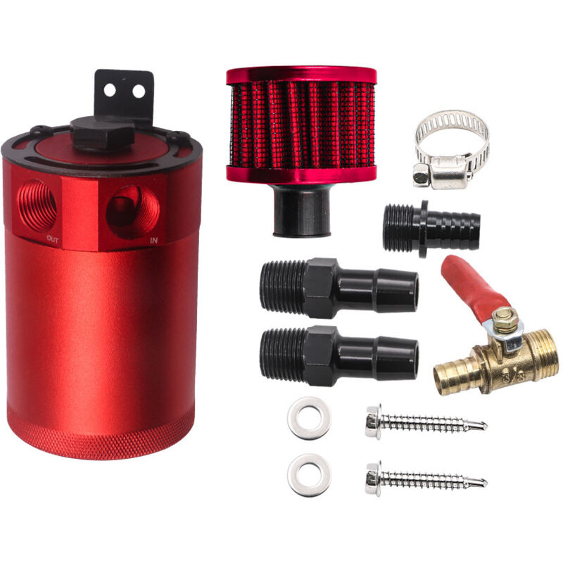 High-Flow Zwei-Loch Zwei-Kanal-Abgaszirkulation Wasserkocher mit Luftfilter Atmungsaktiv Wasserkocher, rot