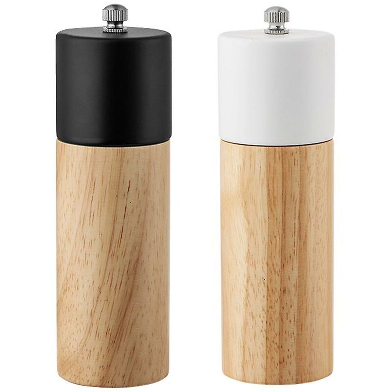 Hölzerne Salz- und Pfeffermühlen für Gewürze, Nüsse, Handgewürzmühle, zum Kochen zu Hause