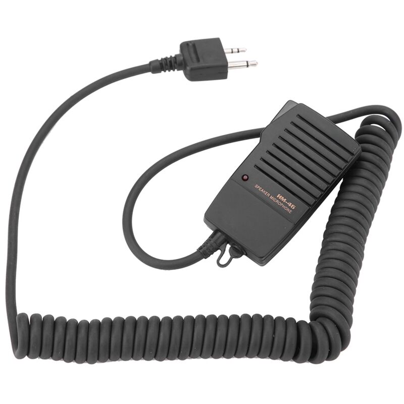 HM-46 Tragbares Lautsprechermikrofon für ICOM-Funkgeräte IC-V8, V82, V85, IC-T2H, T8A, 2AT, E90, W32A