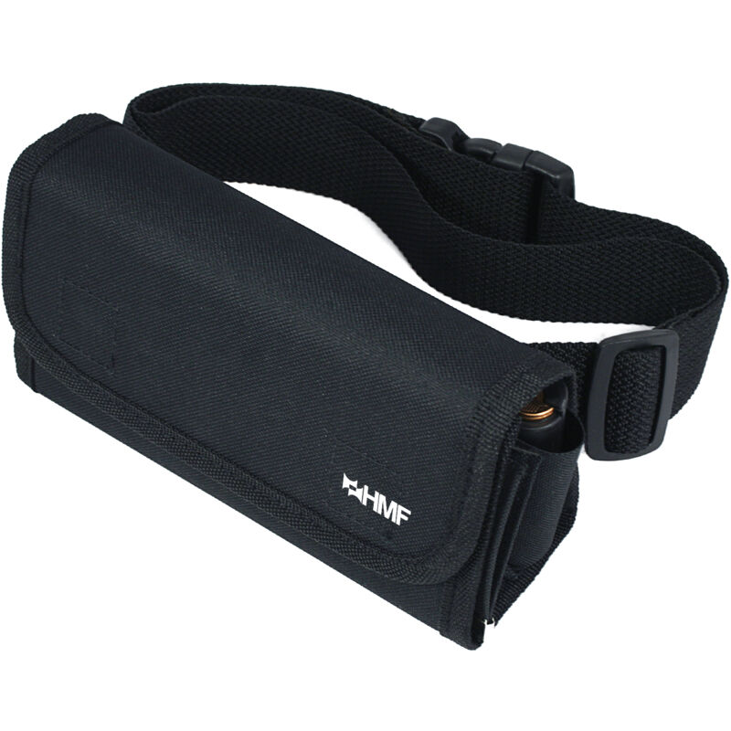 HMF - 48811-02 Kellnerbörse Euro-Münzsortierer Tragegurt Reißverschlussfach Kellnertasche, 20,5 x 10 x 6,5 cm