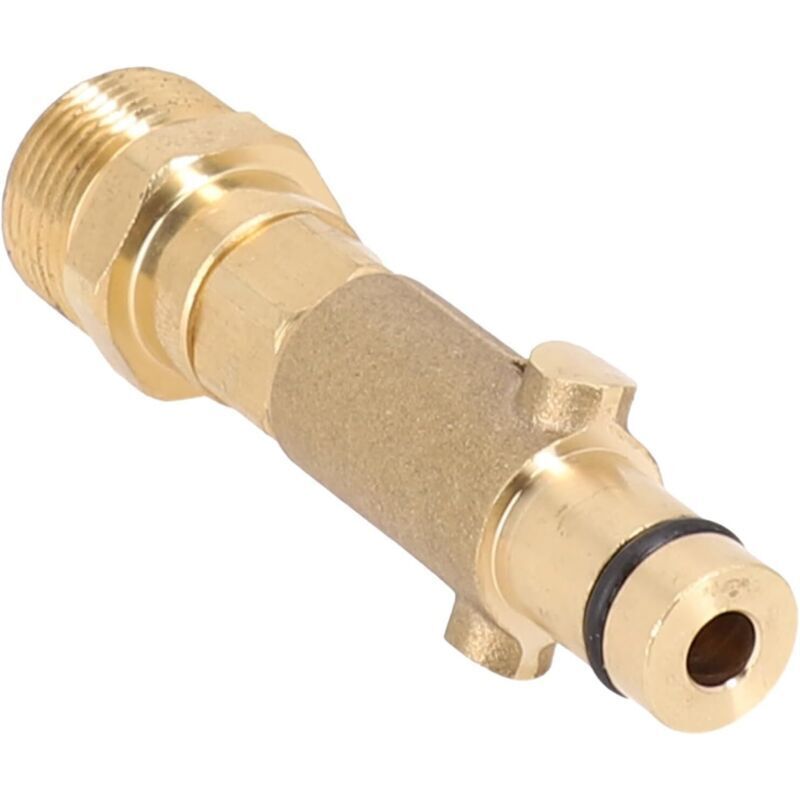 Hochdruckreiniger-Adapter, Bajonettverschluss für Hochdruckreiniger, Messing-Bajonettverschluss M22 für Nilfisk-Hochdruckreiniger mit Außengewinde
