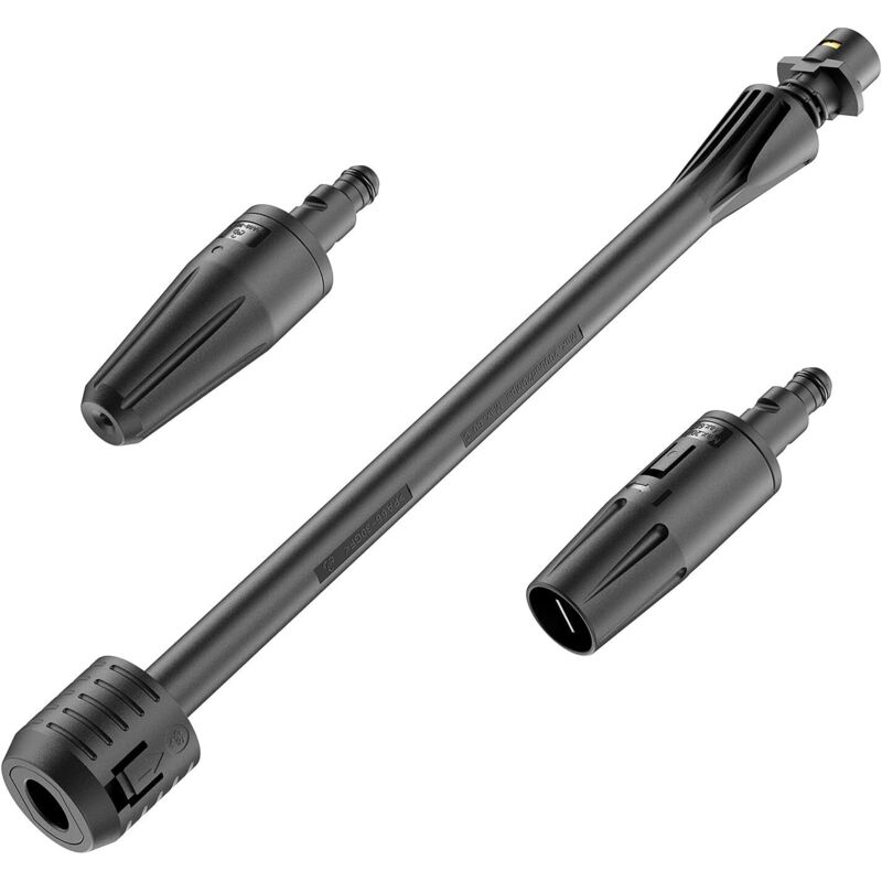 Hochdruckreiniger-Lanze für Karcher K2 K3 K4 K5 K6 K7, Dirt Blaster-Lanze mit Doppelfunktion, 2 Ersatzdüsen, Hochdruckreiniger-Zubehör