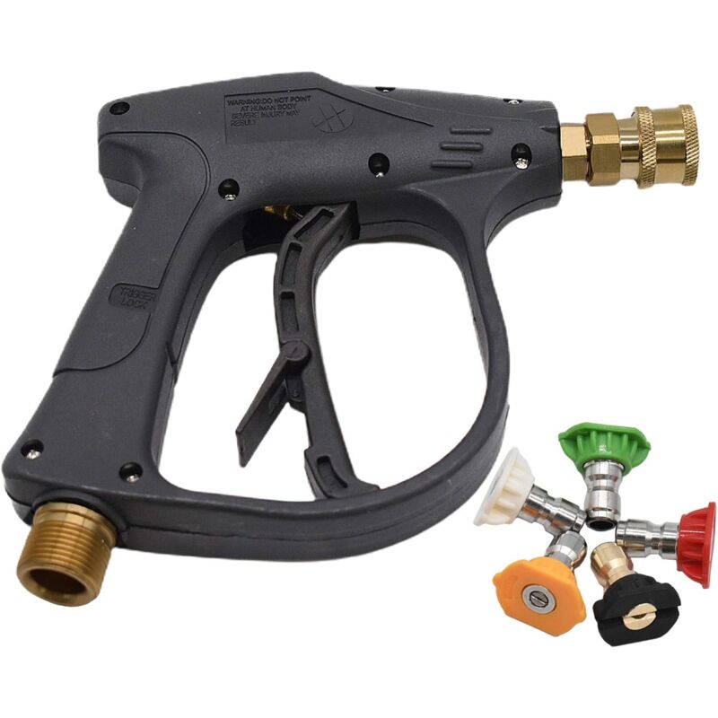 Ej.Life Hochdruckreiniger 4350PSI Elektrischer Hand-Hochdruckreiniger mit 1 4-Zoll-Schnellanschluss Zum Reinigen von Autozäunen Entfesseln Sie die