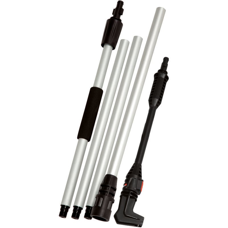 Einhell - Original Metallverlängerung (Hochdruckreiniger-Zubehör, inkl. Winkeldüse, Länge 2 m, bis 180 bar, für Hochdruckreiniger tc-hp 90 & 130,