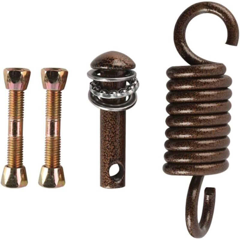 Hochleistungs-Hängematten-Aufhängeset, Hängesessel-Hardware-Set, Hängemattenfeder-Schaukelhaken, Hängesessel-Zubehör, Teile für drinnen und draußen