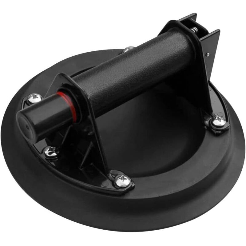 Hochleistungs-Saugnapf mit Metallgriff, Fliesen-Saugnapf mit Handpumpe, Tragfähigkeit bis zu 150 kg zum Transport von Glas, Fliesen und Platten