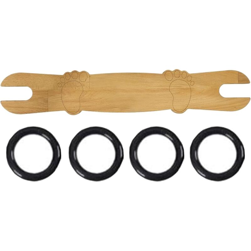 Hochstuhl-Fußstütze, verstellbare Fußstütze, Zubehör für Babystühle, schraubenlos, fördert eine gesunde Beinhaltung, 50 x 8,2 cm, für den Heimgebrauch