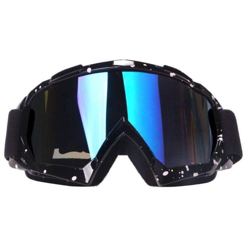 Hochwertige Motocross-Brille mit Doppellinsen, komfortabler Schaumstoffpolsterung, Antibeschlag- und UV-Schutz, für Motocross/Mountainbiken