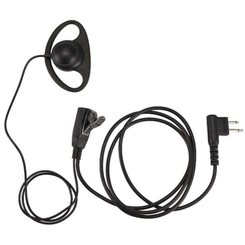 Hochwertiges D-Clip-Mikrofon mit PTT-Funktion für GP88S, GP300, GP68, GP2000, GP88, GP3188, CP040, CP1200, A8, A6, A10 und A12 Funkgeräte