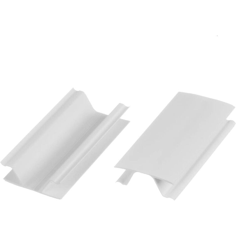 Eckverbindung Sockelblende Sockelleiste für Einbauküche 150mm Höhe Weiß Hochglanz - HBK15 - Holzbrink